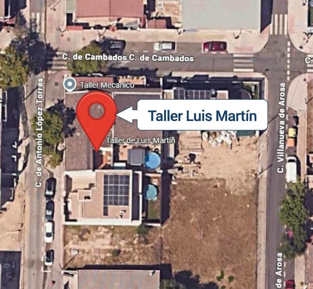 Ubicación de Taller Luis Martín